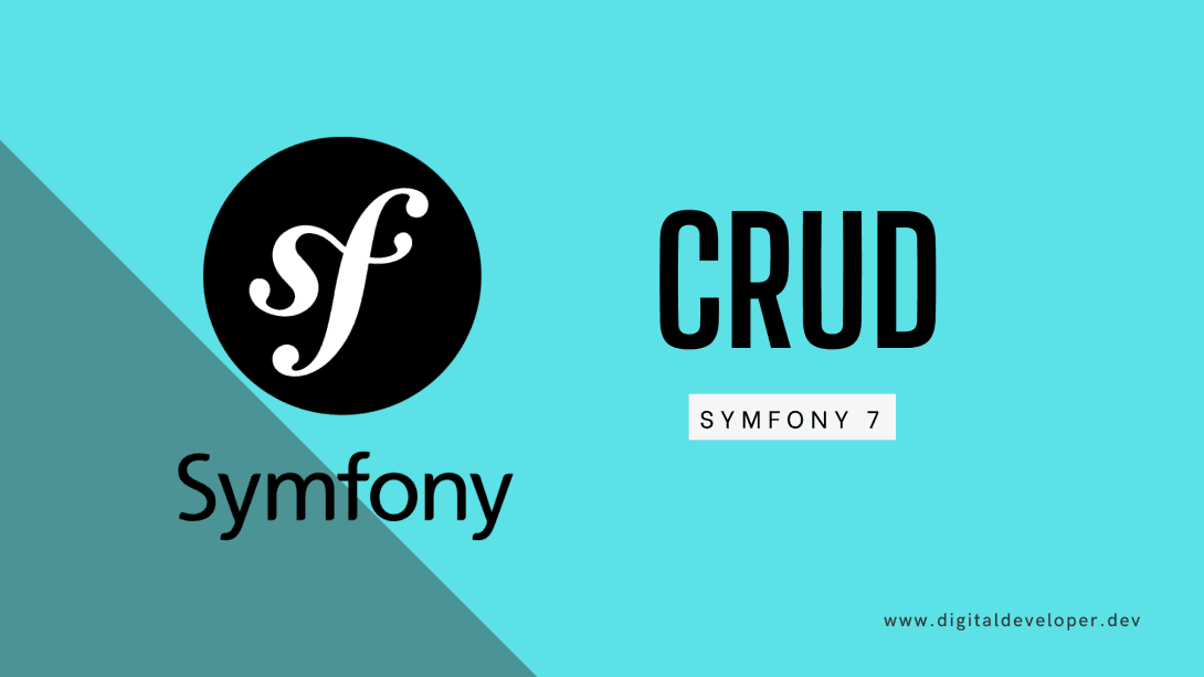 Create a CRUD in Symfony 7